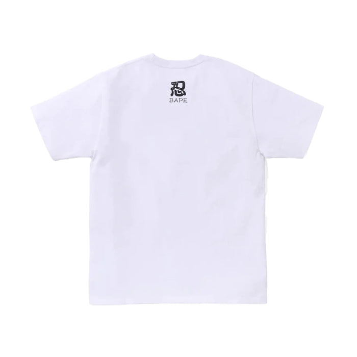 BAPE Ninja College Tee White