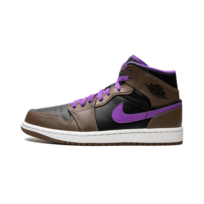 Jordan 1 Mid Purple Mocha