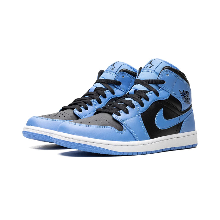 Jordan 1 Mid University Blue Black