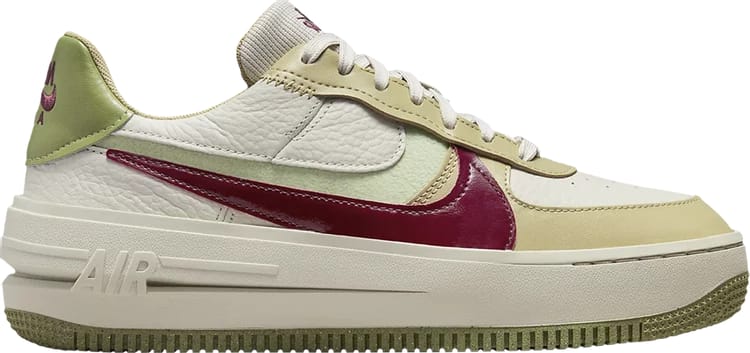 Nike Air Force 1 PLT.AF.ORM Light Bone Dark Beetroot (W)
