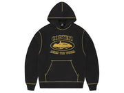 Corteiz Alcatraz Contrast Hoodie Black/Yellow