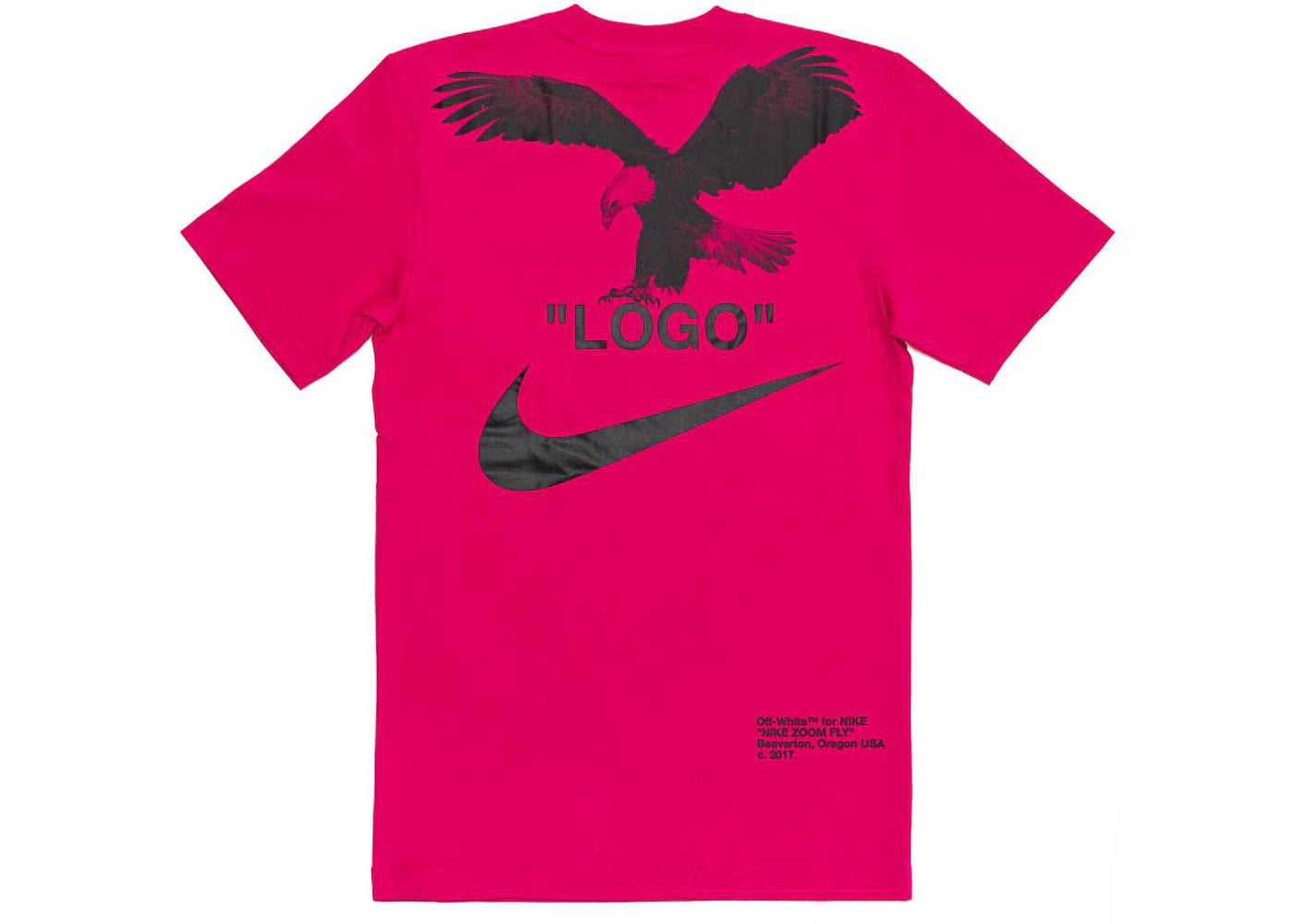 OFF-WHITE x Nike NRG A6 Tee Pink Rush/Black
