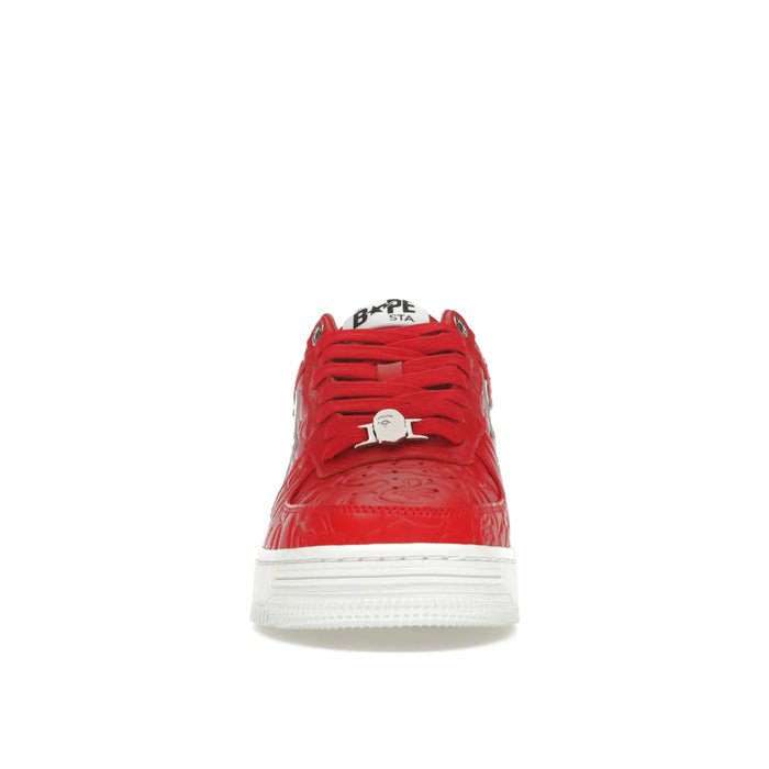 A Bathing Ape Bape Sta Low #3 Line Camo Red