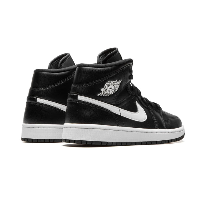 Jordan 1 Mid Black White (Women's)