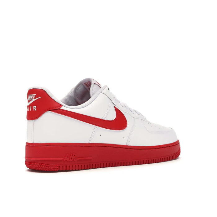 Nike Air Force 1 Low White Red Midsole