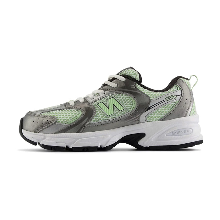 New Balance 530 Dark Silver Metallic Melon Water (GS)