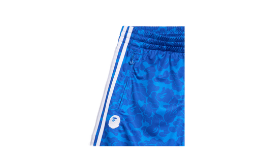 BAPE x adidas All Over Print Track Pants Blue