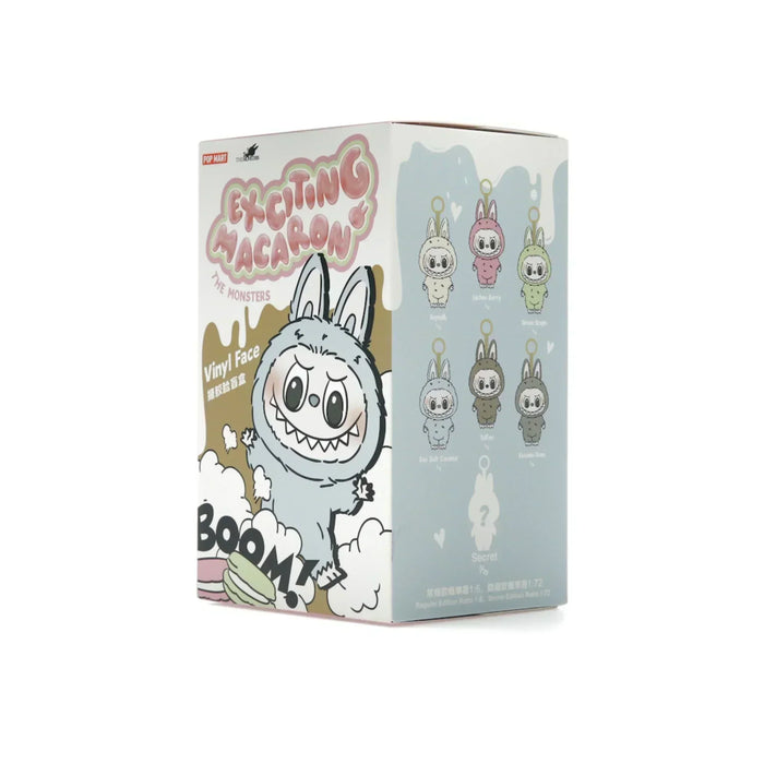 Pop Mart Labubu The Monsters Exciting Macaron Vinyl Plush Pendant Single Blind Box