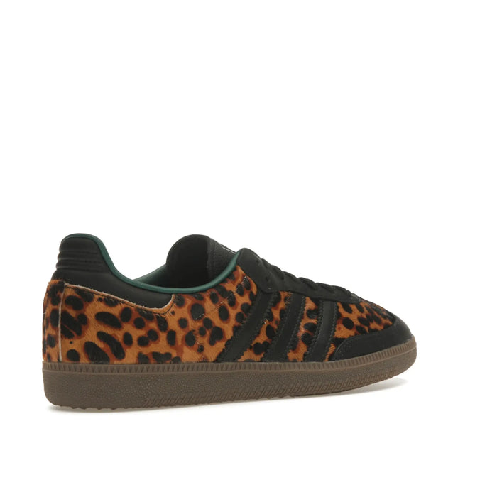 adidas Samba OG Black Green Leopard (Women's)