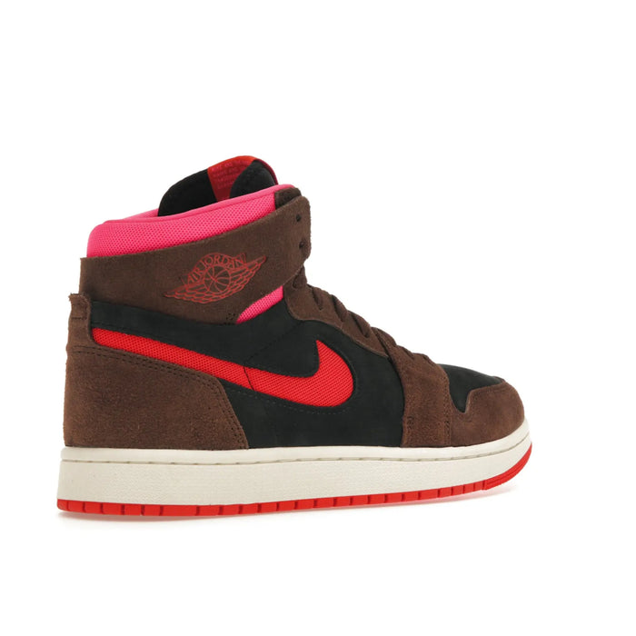 Jordan 1 High Zoom Air CMFT 2 Cacao Wow Picante Red (Women's)