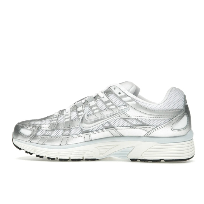 Nike P-6000 White Blue Tint Sail Metallic Silver (Women's)