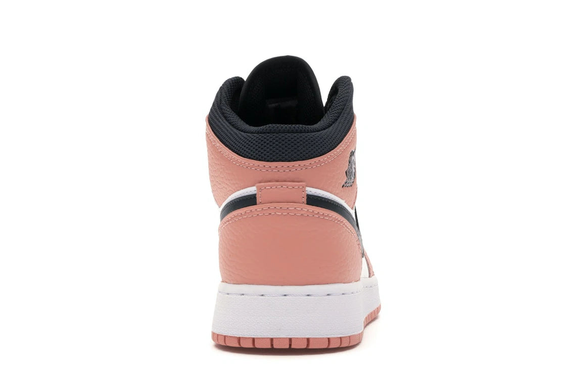 Jordan 1 Mid Pink Quartz (GS)