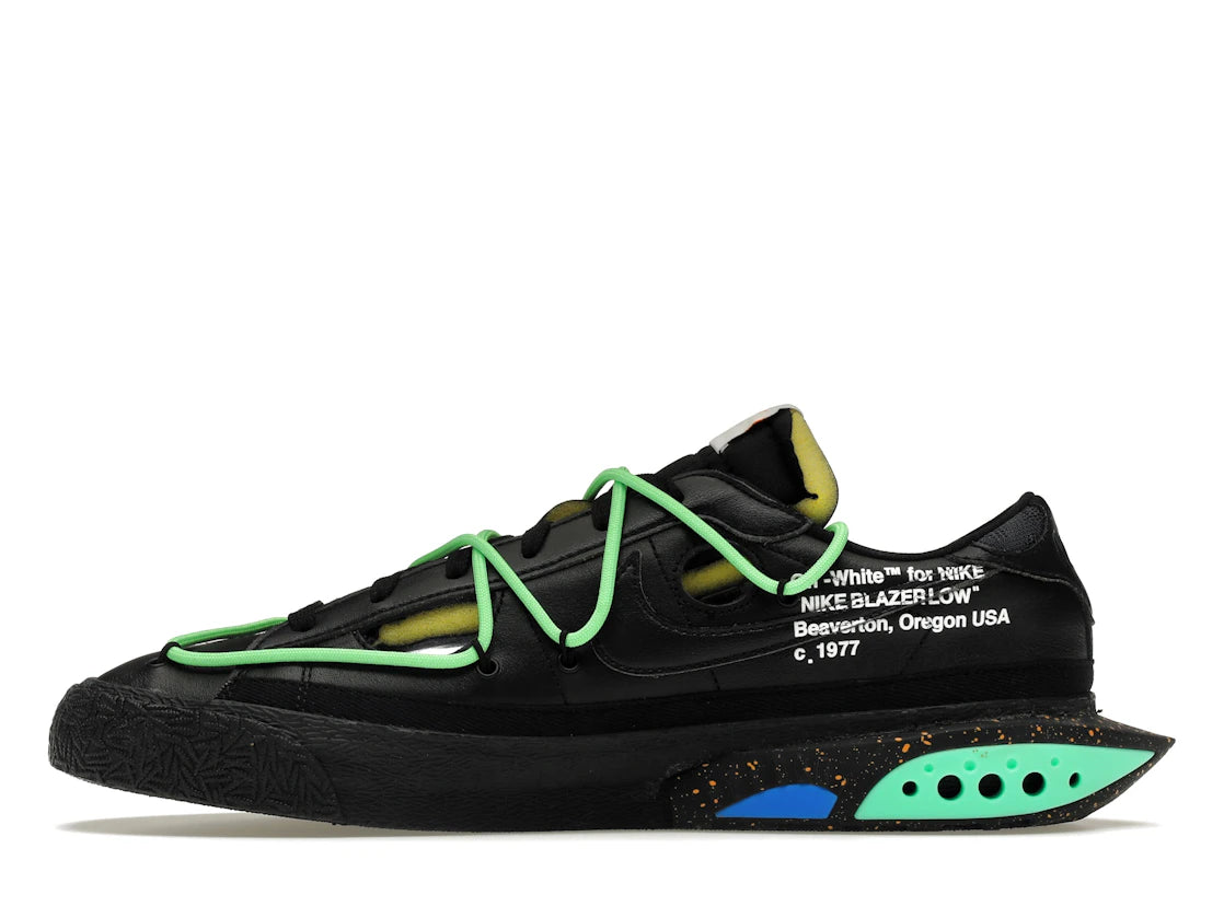 Nike Blazer Low Off-White Black Electro Green