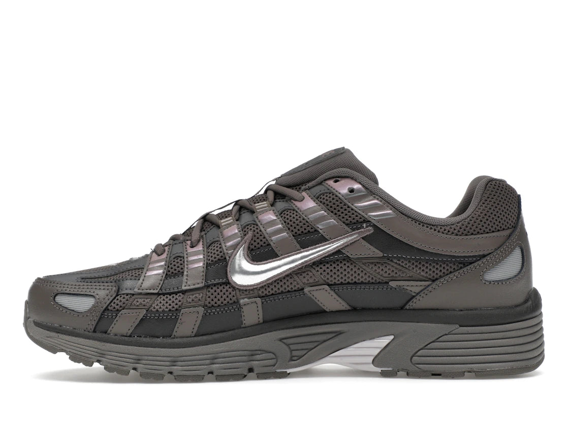Nike P-6000 Cave Stone Medium Ash Flat Pewter Metallic Silver