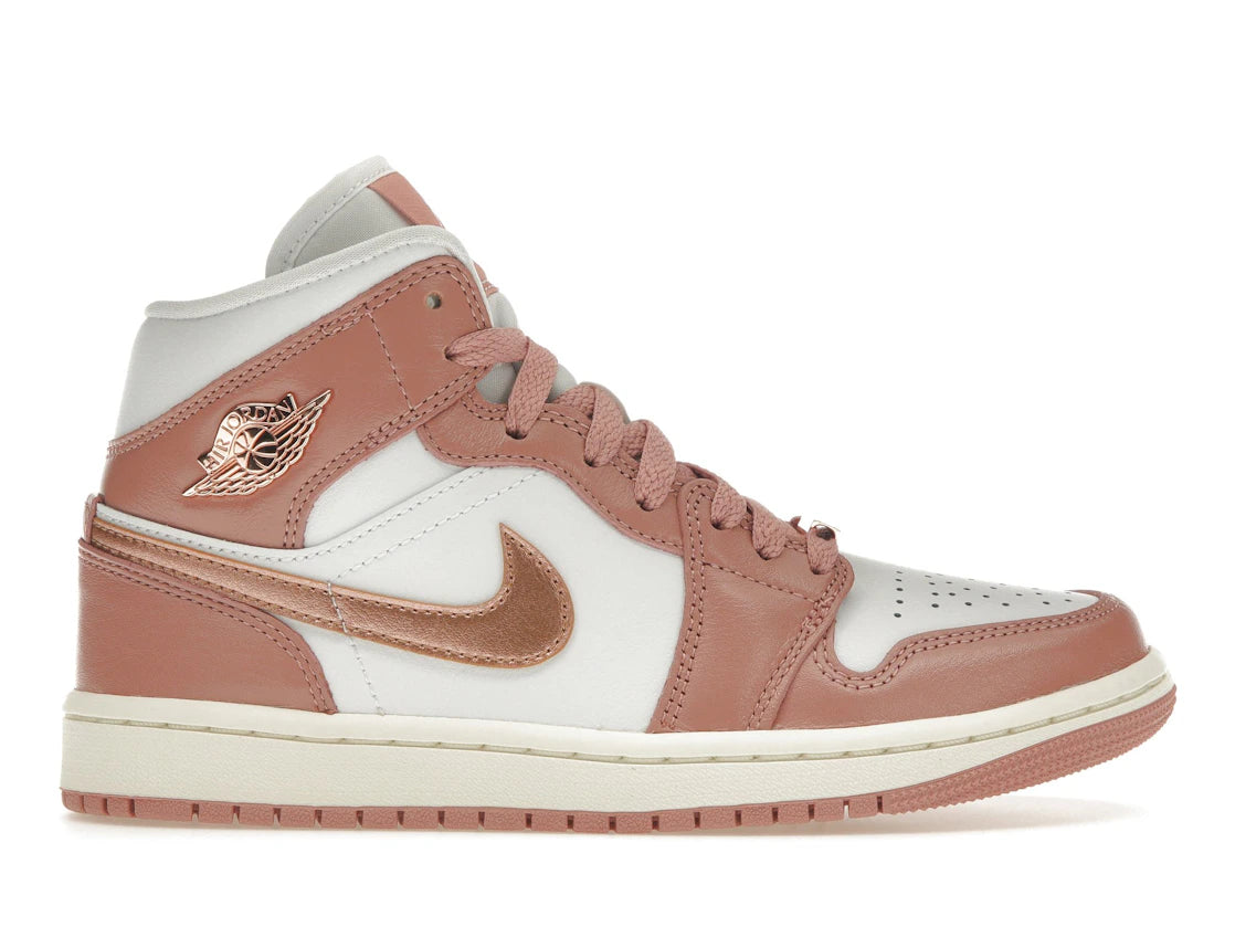 Jordan 1 Mid SE Red Stardust (Women's)