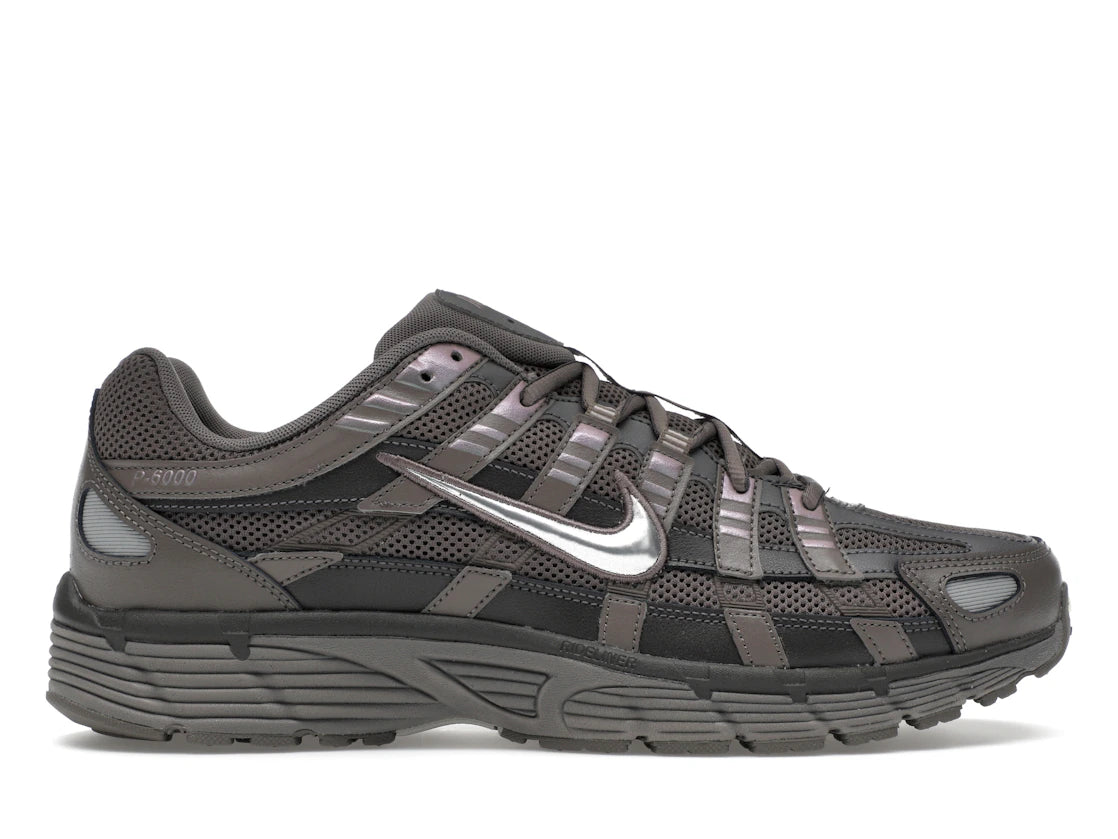 Nike P-6000 Cave Stone Medium Ash Flat Pewter Metallic Silver