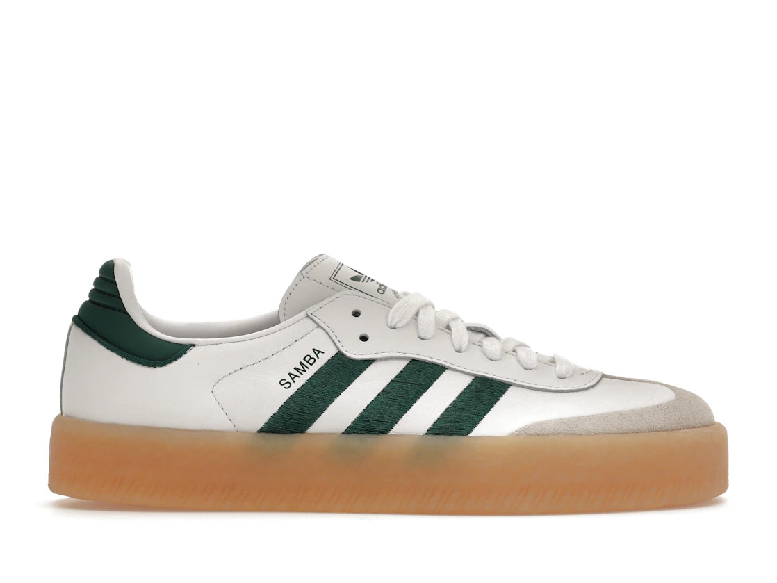 adidas Sambae White Collegiate Green Gum (Women's)