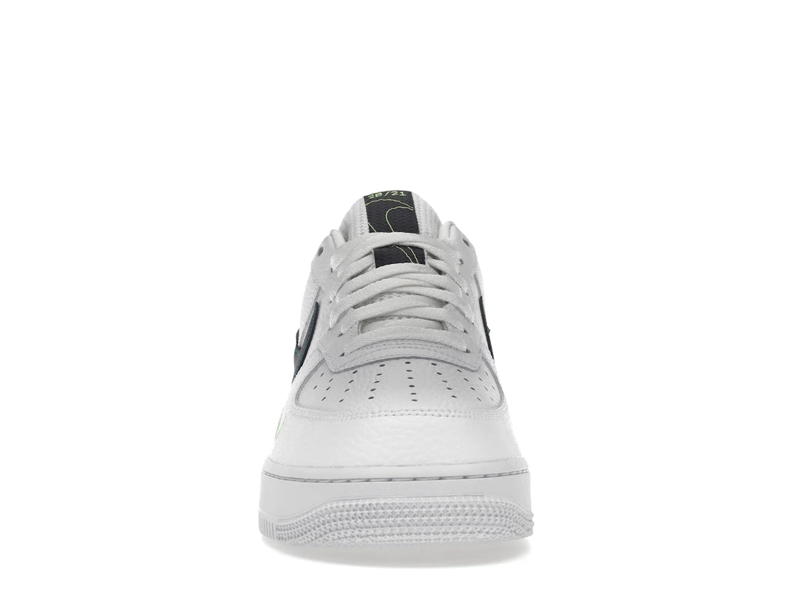 Nike Air Force 1 Low Split Swoosh White Aquamarine
