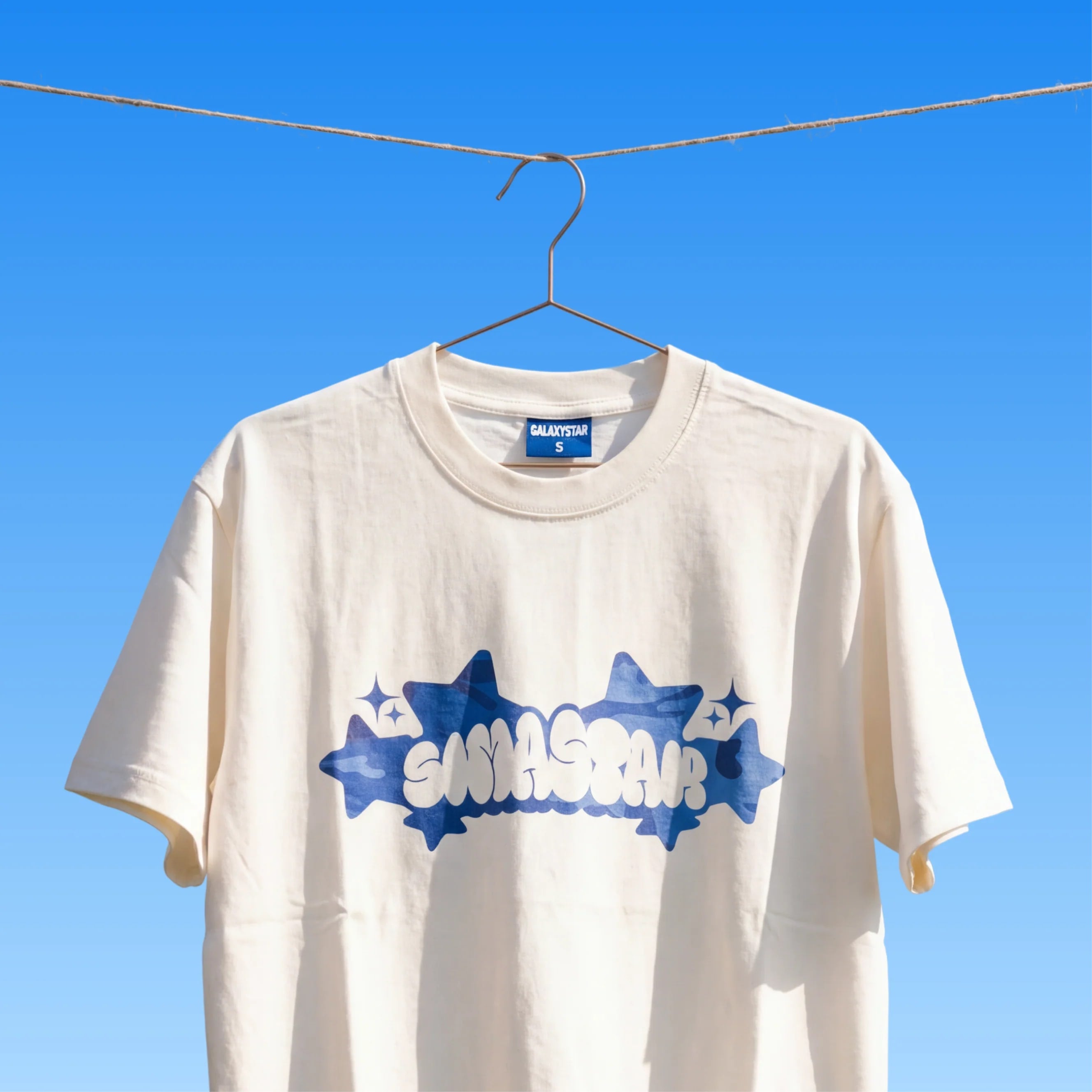 Simastar Star Tee White/Blue