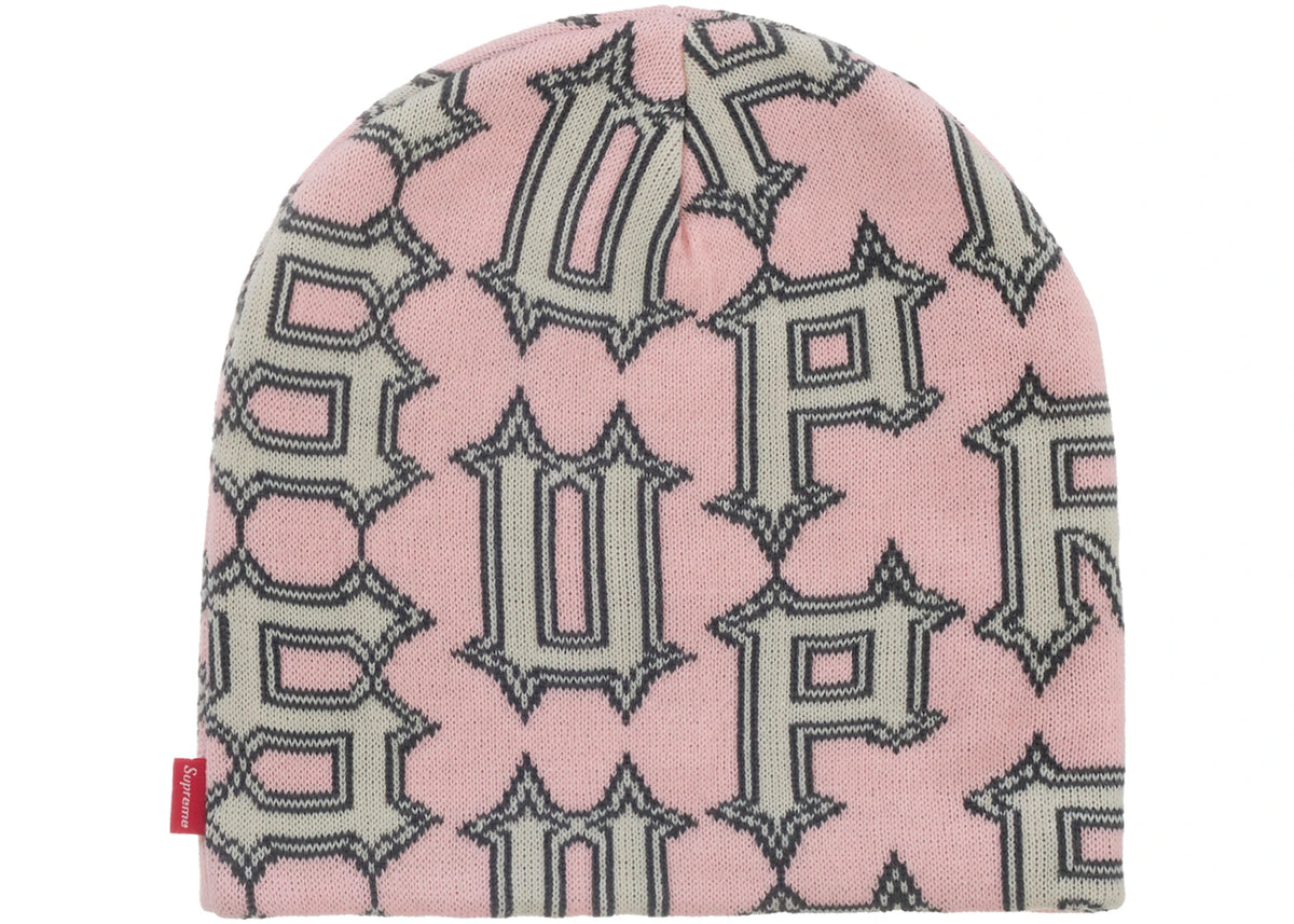 Supreme Spike Beanie Pink