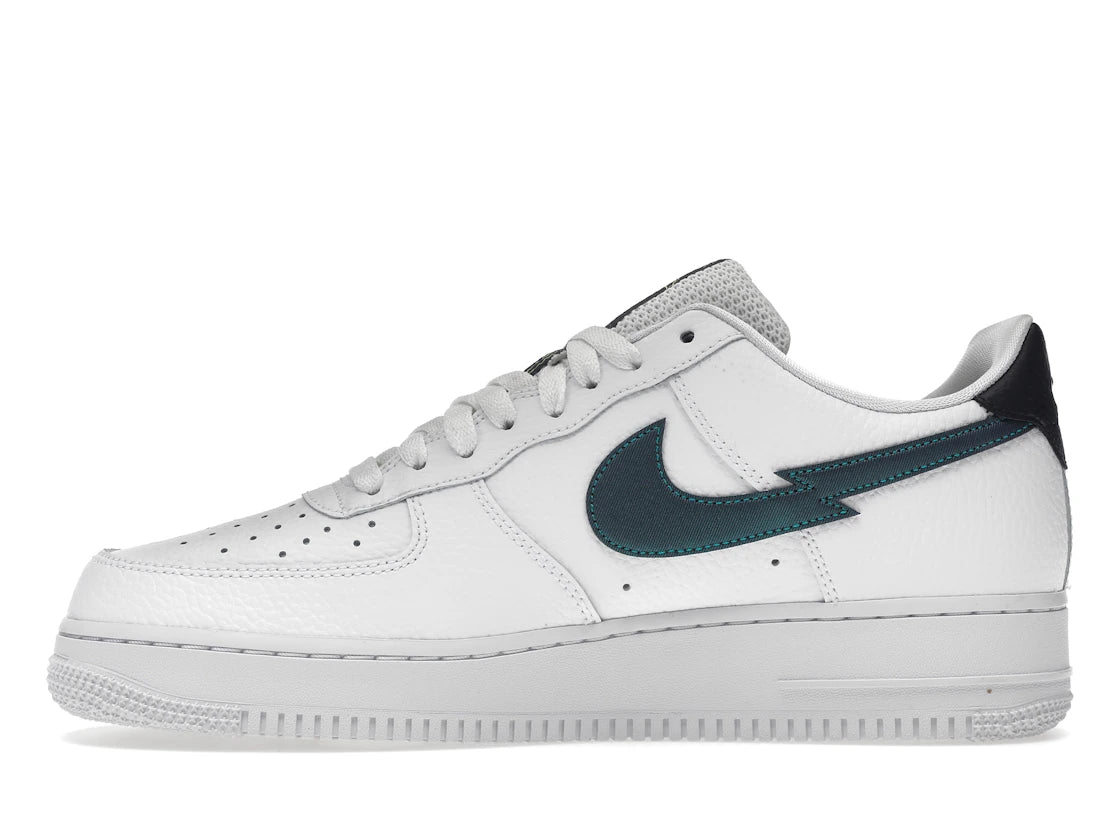 Nike Air Force 1 Low Split Swoosh White Aquamarine
