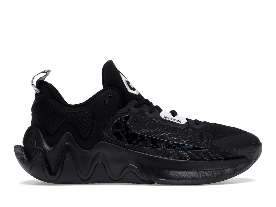Nike Giannis Immortality 2 Black Holographic Swoosh