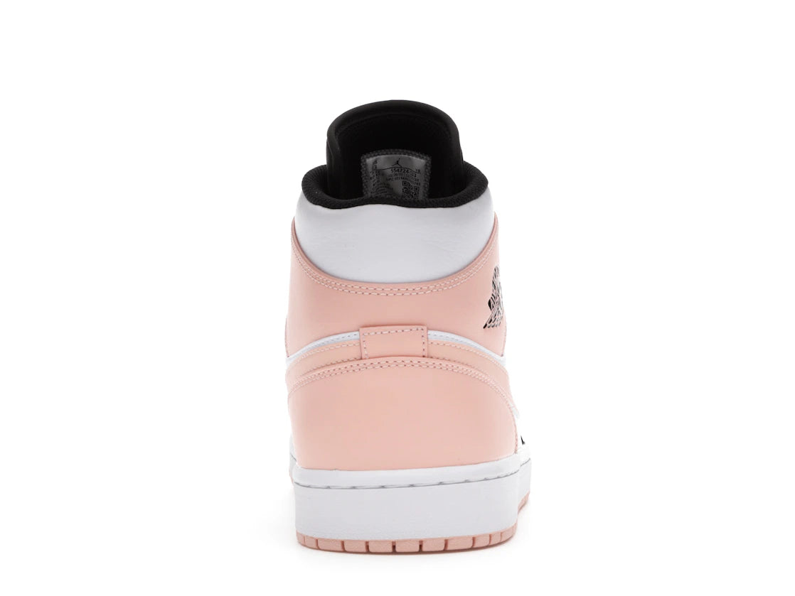 Jordan 1 Mid Arctic Orange Black Toe