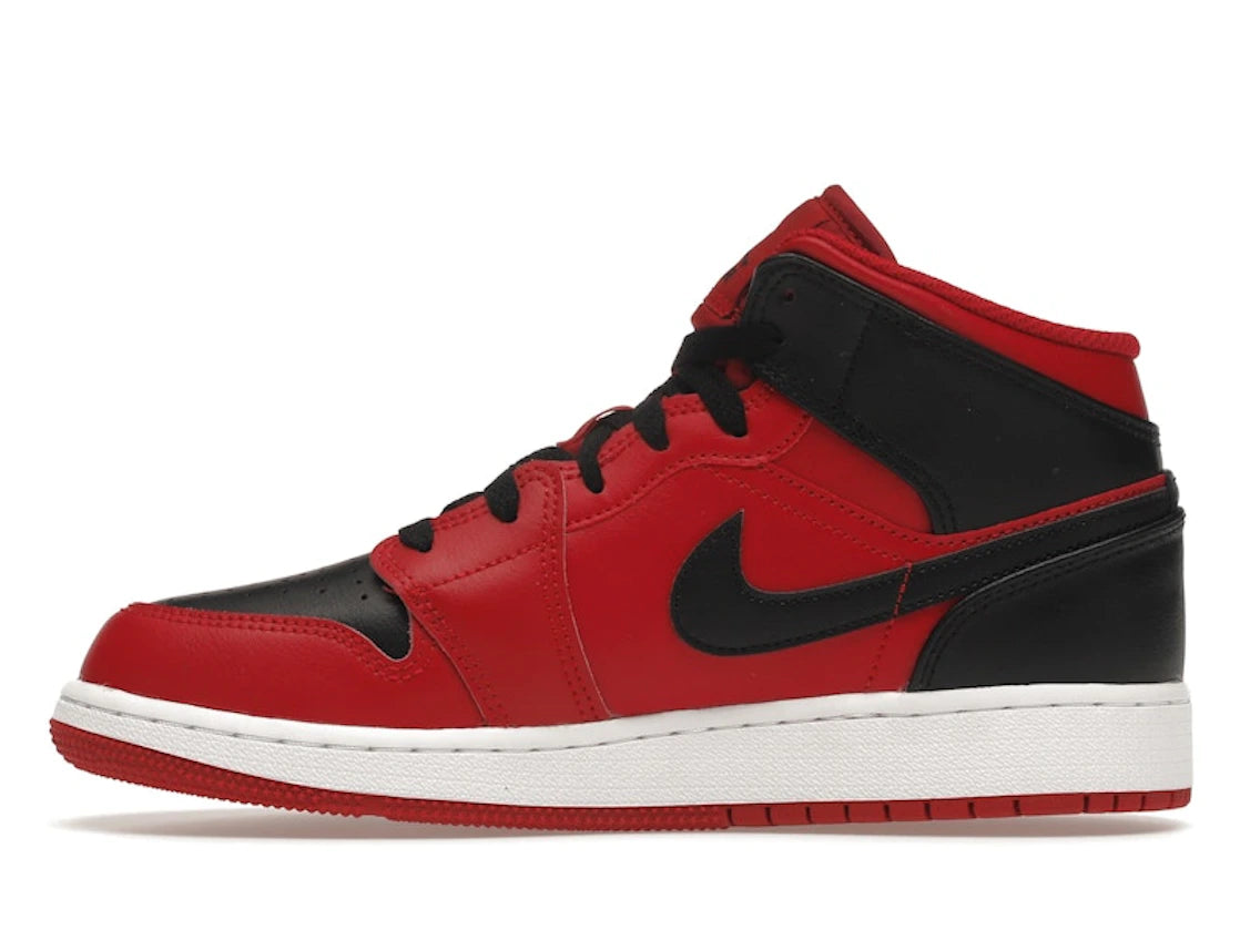 Jordan 1 Mid Reverse Bred (2021) (GS)