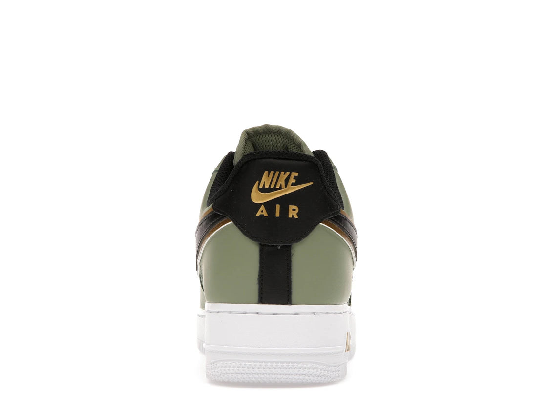Nike Air Force 1 Low '07 LV8 Double Swoosh Olive Gold Black