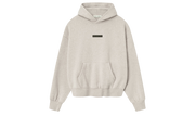 Fear of God Essentials Classic Fleece Hoodie Heather Stone