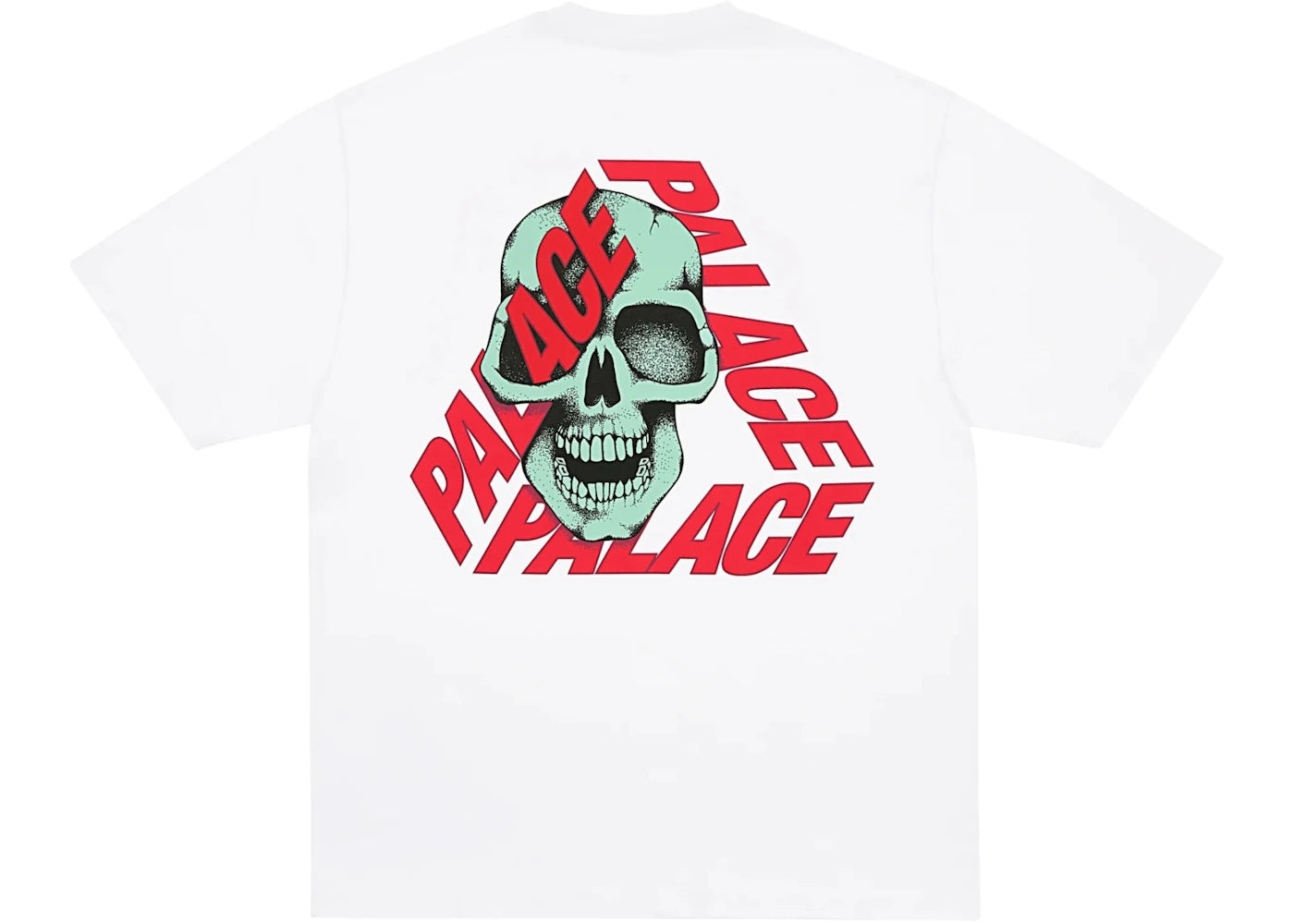 Palace P3 Skull T-shirt White