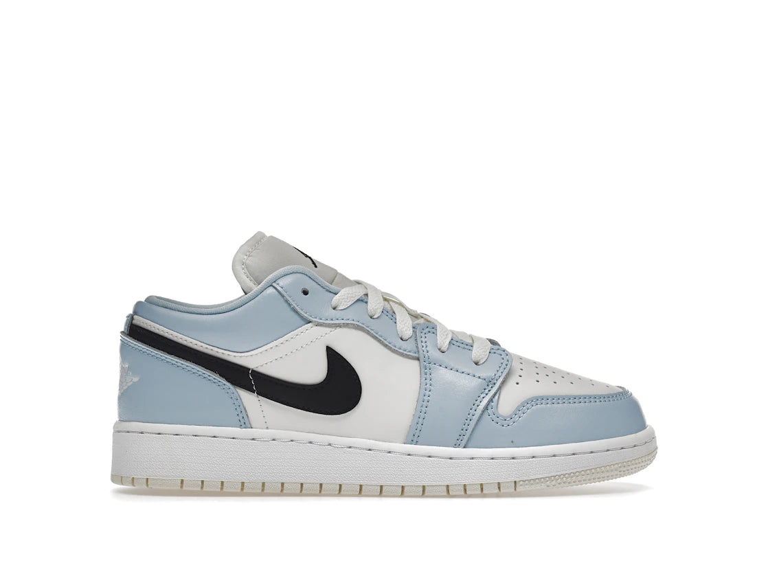 Jordan 1 Low Ice Blue Black (GS)