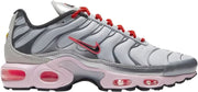 Nike Air Max Plus Metallic Silver Bright Crimson (Women's)