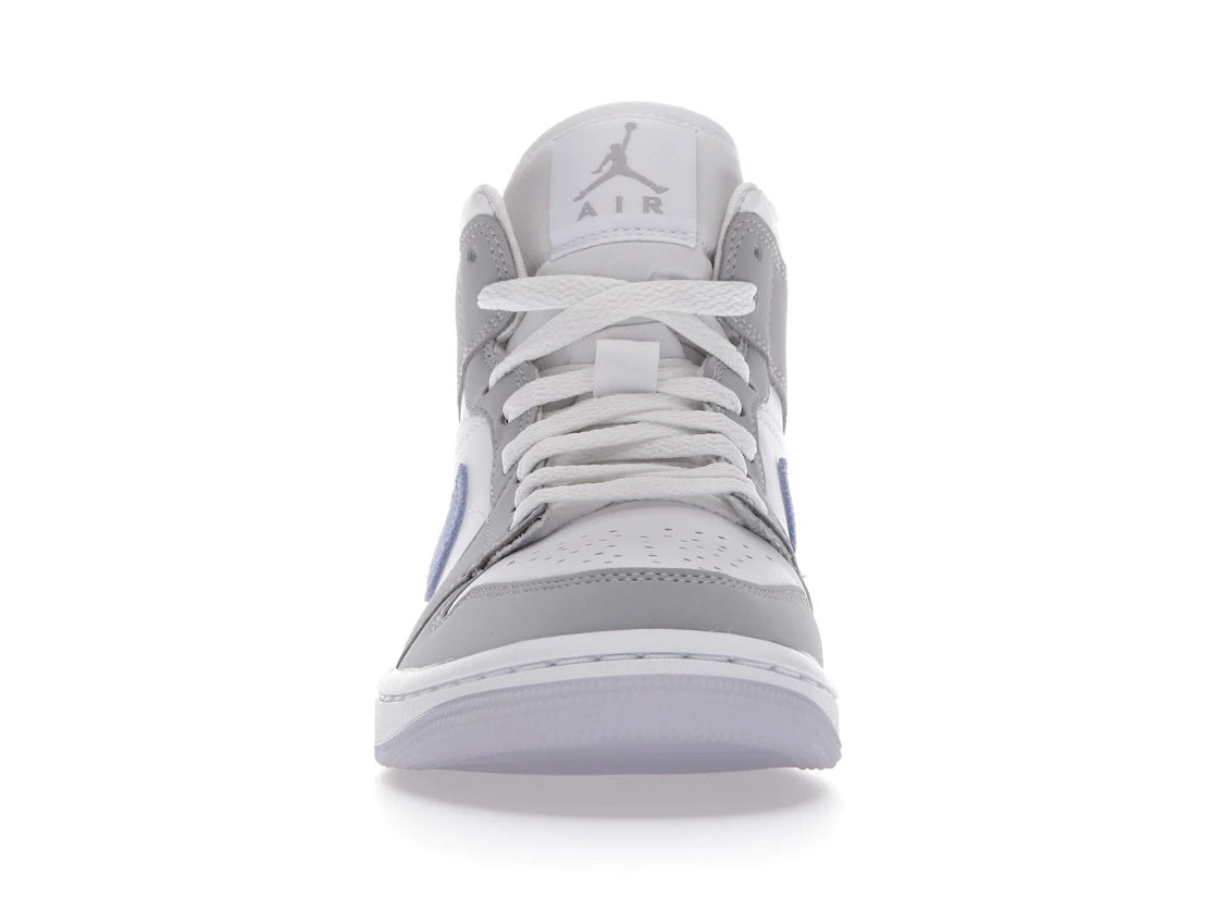Jordan 1 Mid Wolf Grey Aluminum (Women's)