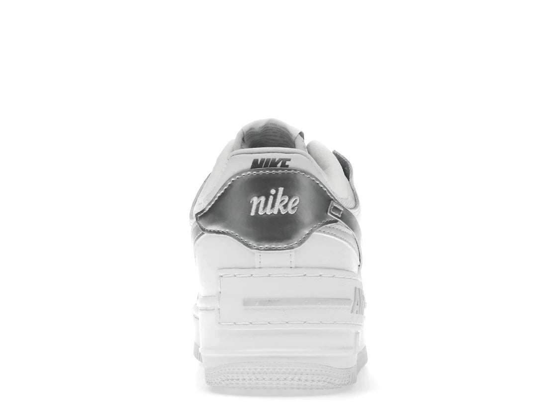 Nike Air Force 1 Low Shadow White Pure Platinum Metallic Silver (Women's)