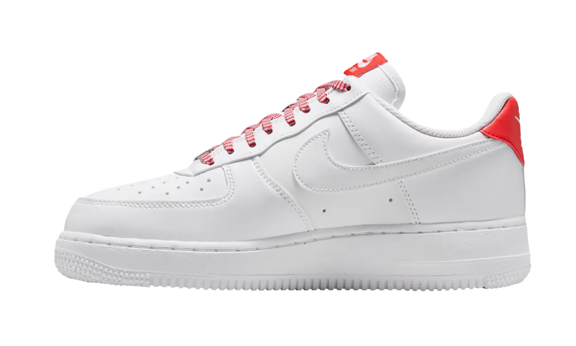 Nike Air Force 1 Low '07 White Pink Foam Metallic Silver Light Crimson (Women's)