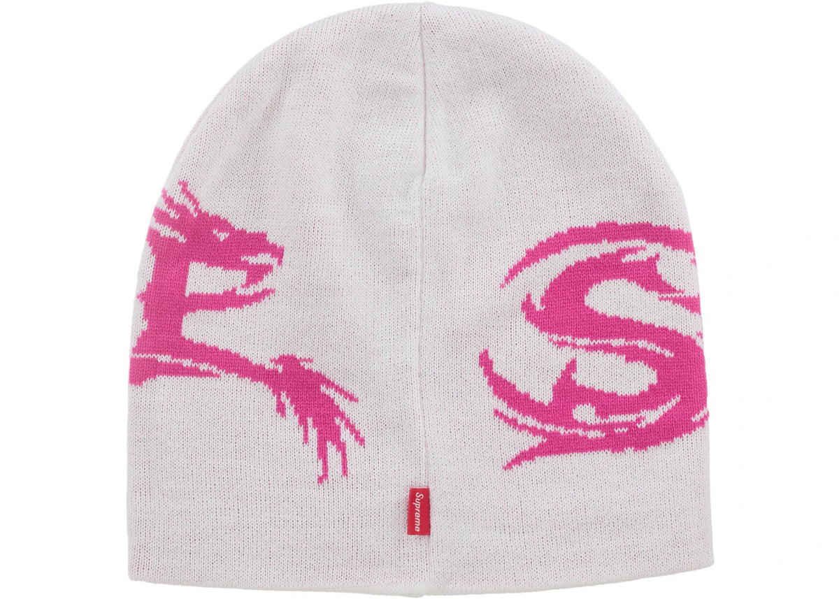 Supreme Dragon Beanie (FW26) Heather Grey