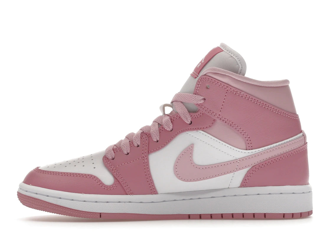 Jordan 1 Mid Elemental Pink Iced Carmine (Women's)