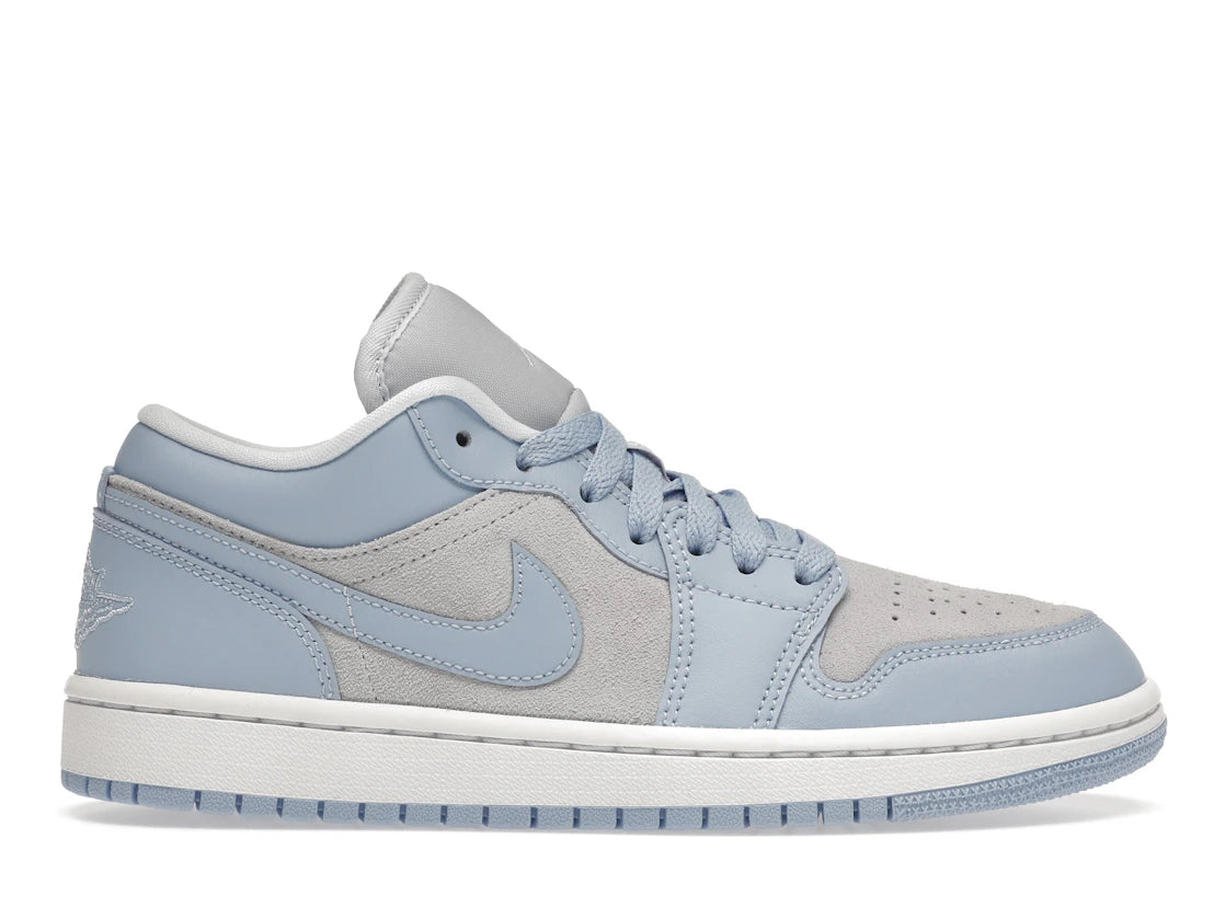 Jordan 1 Low Football Grey Aluminum (Women's)