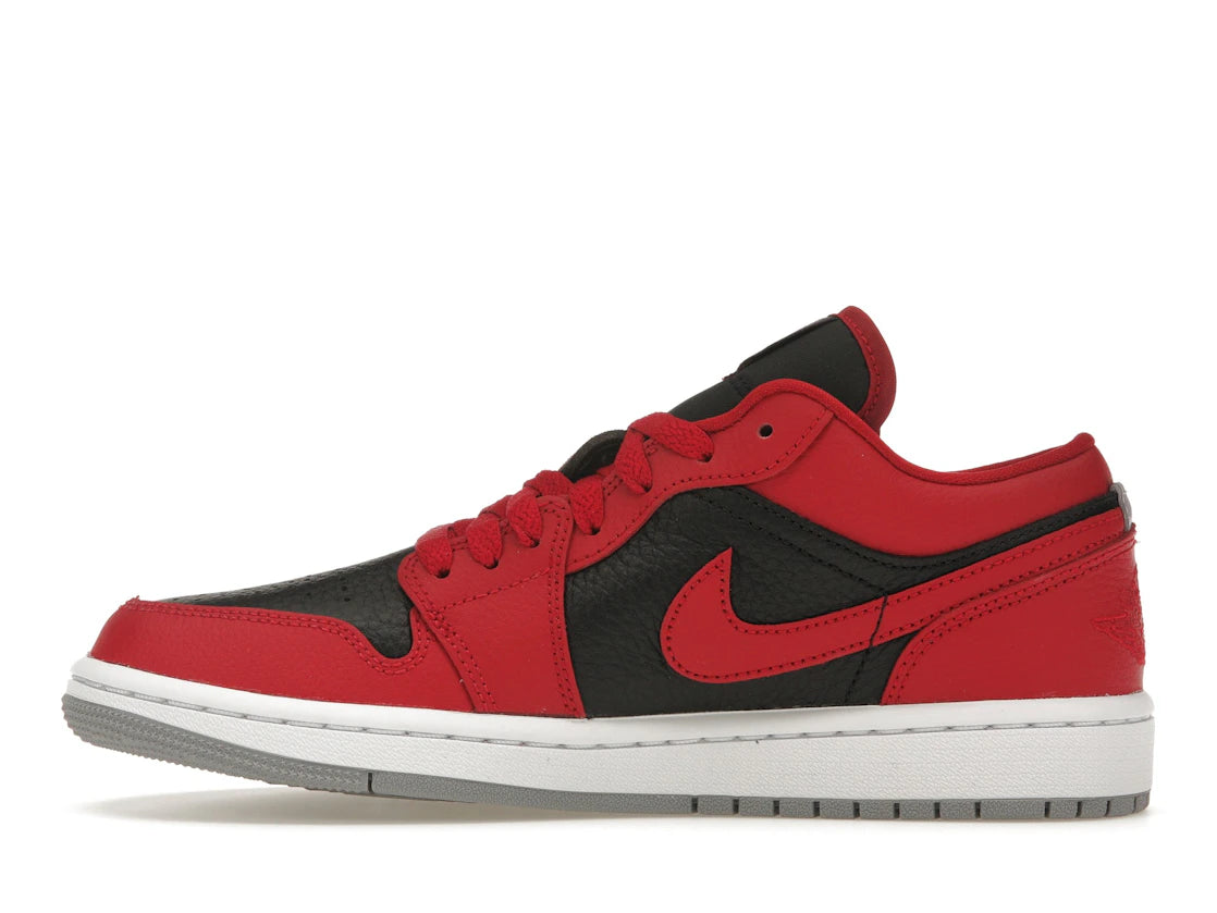 Jordan 1 Low SE Homage Split Gym Red Cement Grey (Women's)