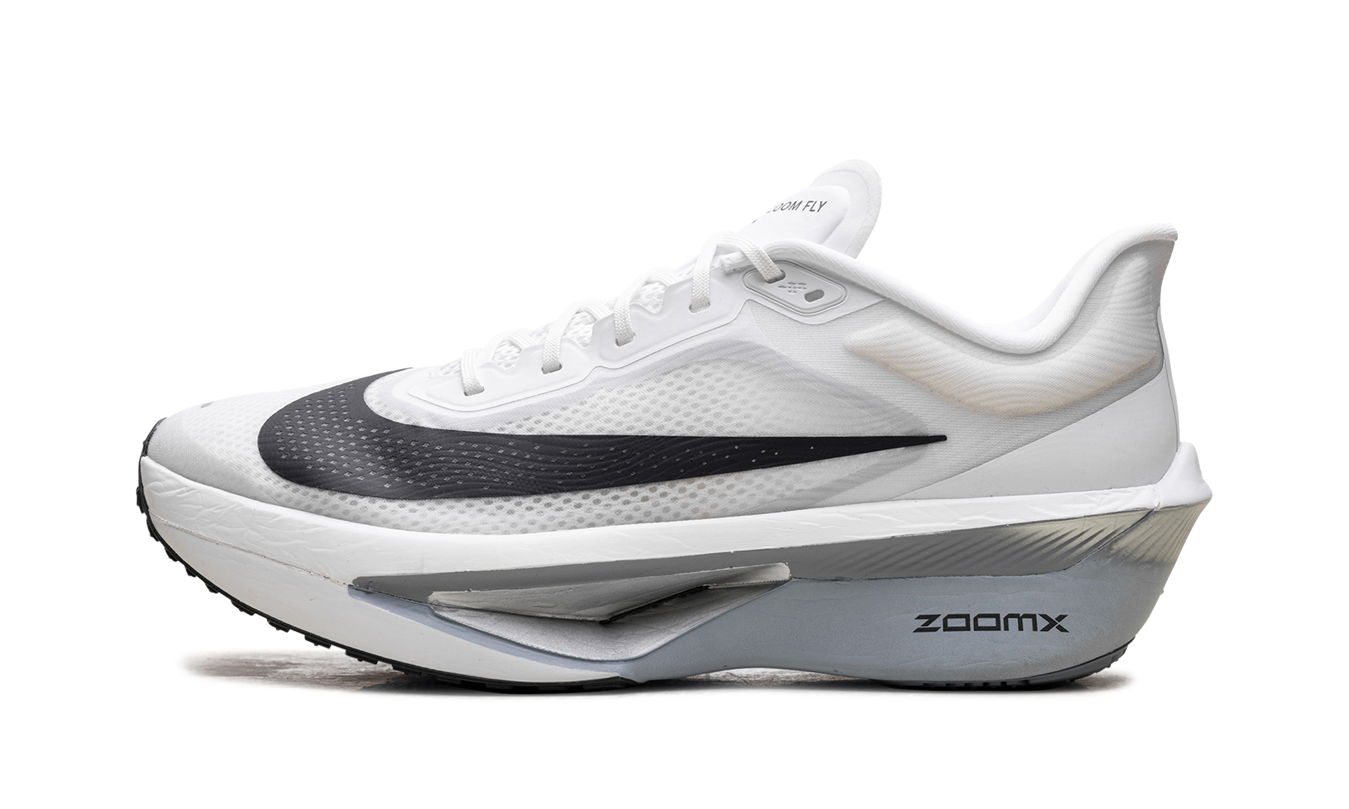 Nike Zoom Fly 6 White Pure Platinum Obsidian Mist Gridiron