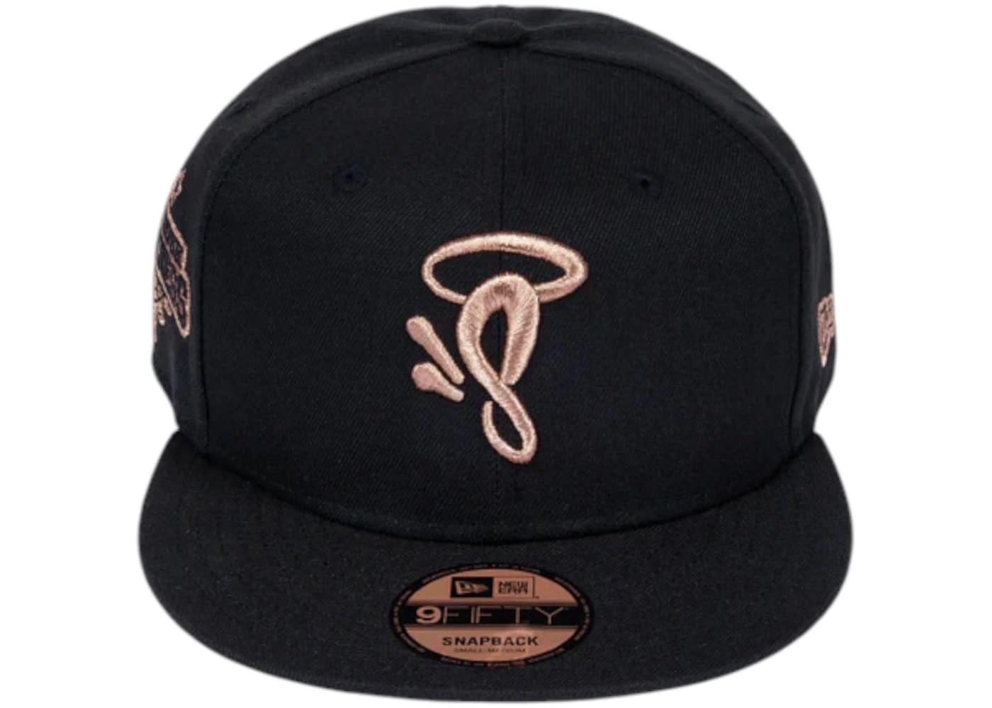 Syna x New Era 9Fifty Snapback Cap Black/Rose Gold