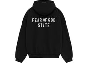 Fear of God Essentials Heavy Fleece Fullzip Hoodie Black