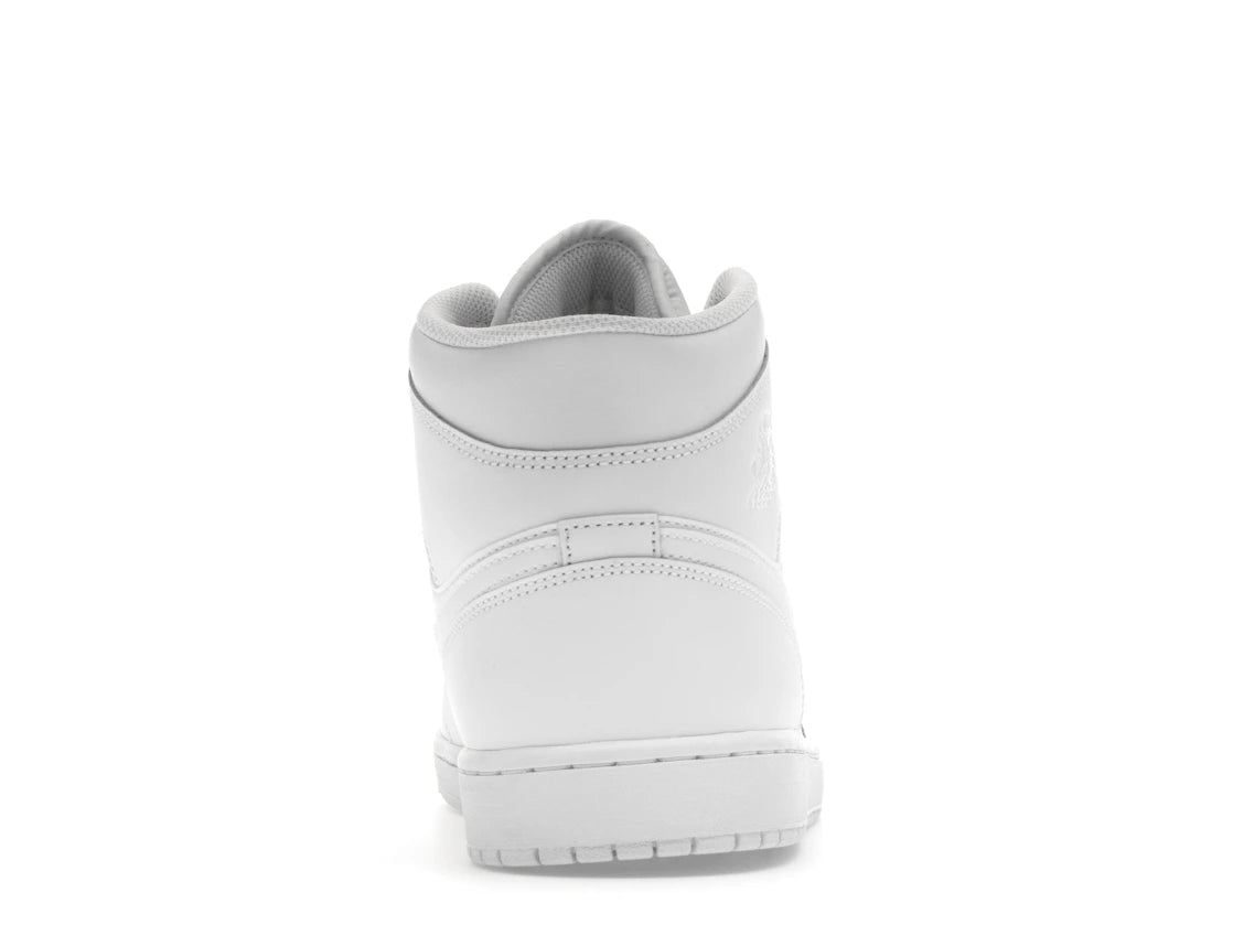 Jordan 1 Mid Triple White (2022/2023)