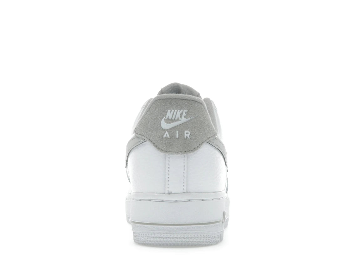 Nike Air Force 1 Low '07 White Light Iron Ore Reflective Swoosh