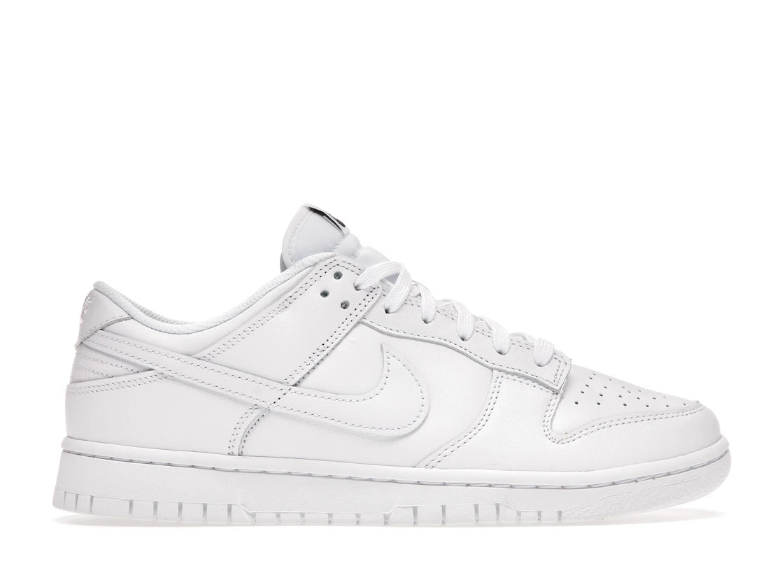 Nike Dunk Low Triple White (2021) (Women's)