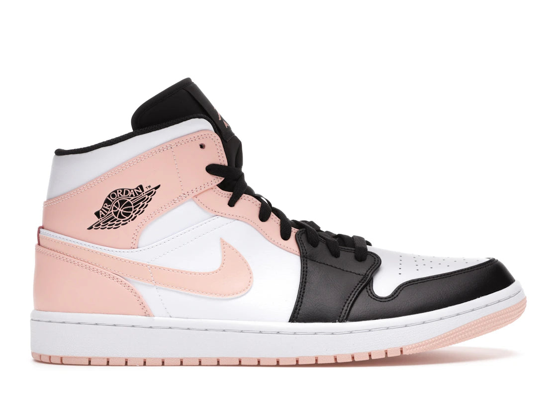 Jordan 1 Mid Arctic Orange Black Toe