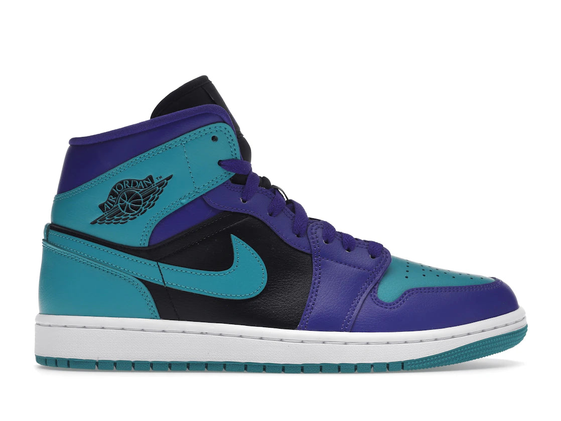 Jordan 1 Mid Black Grape (Women's)