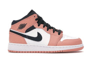 Jordan 1 Mid Pink Quartz (GS)