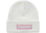 Supreme New Era Box Logo Beanie (FW25) White